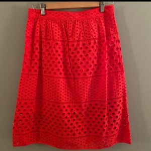 Loft Broderie Anglaise Skirt